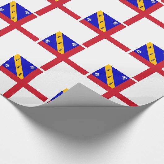 Herm-Flagge Geschenkpapier (Ecke)