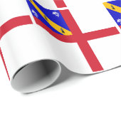 Herm-Flagge Geschenkpapier (Rolleneckpunkt)