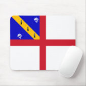 Herm-Flagge Mousepad (Mit Mouse)