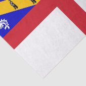 Herm-Flagge Seidenpapier (Ausschnitt)