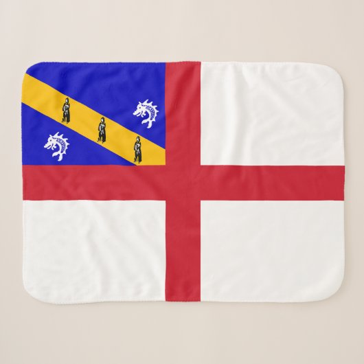 Herm-Flagge Sherpadecke (Vorderseite (Horizontal))