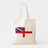Herm-Flagge Tragetasche (Rückseite)