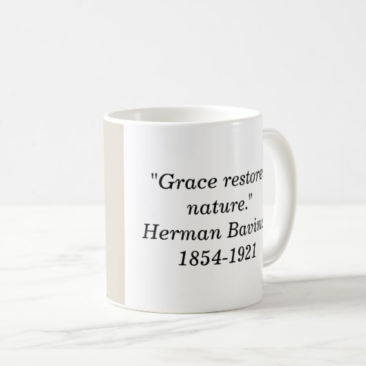 Herman Bavinck Coffee Tasse (VorderseiteRechts)