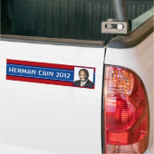 Herman Cain 2012 Autoaufkleber (Auf Lkw)