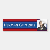 Herman Cain 2012 Autoaufkleber (Vorne)