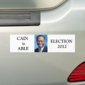 Herman Cain Autoaufkleber (Auf Auto)
