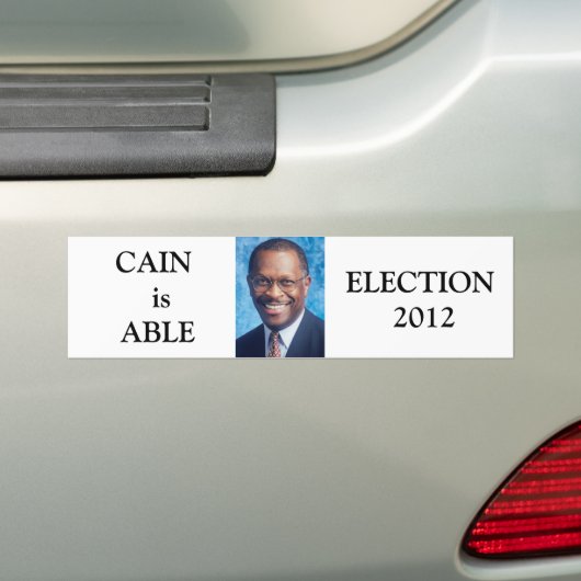 Herman Cain Autoaufkleber (Auf Auto)