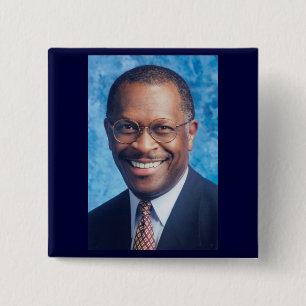 Herman Cain Button