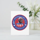 Herman Cain für US-Präsident 2012 Postkarte (Stehend Vorderseite)