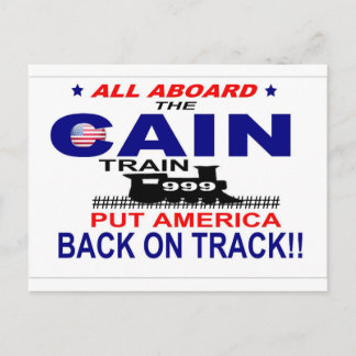 Herman Cain Postkarte