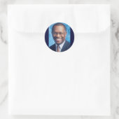 Herman Cain Runder Aufkleber (Tasche)