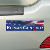 Herman Kain 2012 Autoaufkleber (Auf Auto)