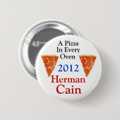 Herman Kain 2012 Button (Vorne & Hinten)