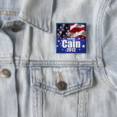Herman Kain 2012 Button (Beispiel)