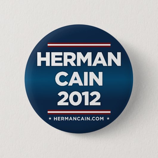 Herman Kain 2012 Button (Vorderseite)