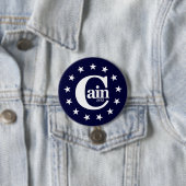 Herman Kain für Präsidenten 2012 3" Button (Beispiel)