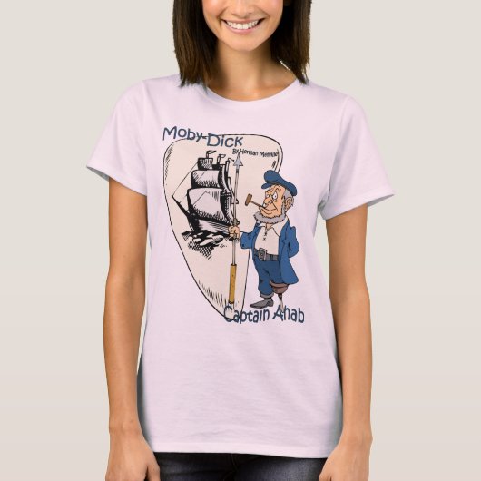 Herman Melville ~ Moby-Dick oder The Whale T-Shirt (Vorderseite)