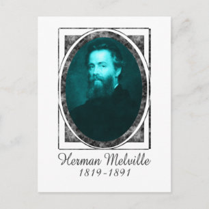 Herman Melville Postkarte