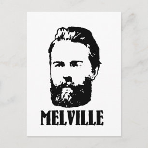 Herman Melville Postkarte