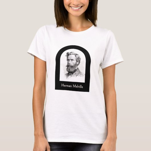 Herman Melville T-Shirt (Vorderseite)