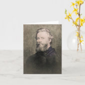 Herman Melville - Verfasser Karte (Gelbe Blume)