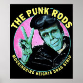 Herman Munster die Punk Rods Poster (Vorne)