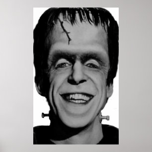 Herman Munster Profil Poster