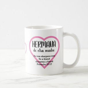 HERMANA DE OTRA MADRA Christliche BESTE FREUNDIN M Kaffeetasse