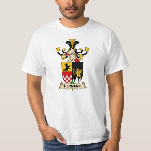 Hermann Familienwappen T-Shirt (Vorderseite)