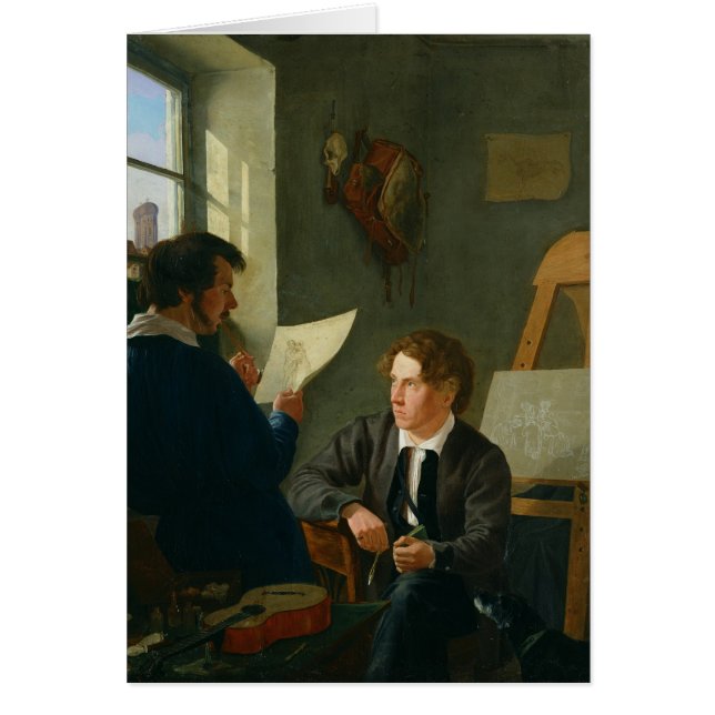 Hermann Kauffmann und Georg Haeselich (Vorne)