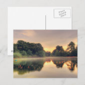 Hermann Park Mist Postkarte (Vorne/Hinten)