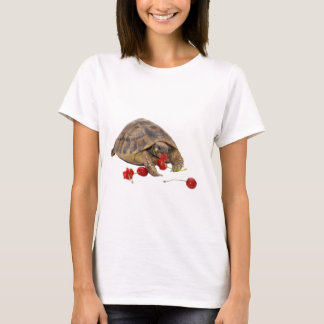 Hermann Schildkröte und Erdbeeren T-Shirt