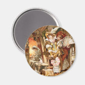 Hermann Vogel - Aschenputtel Magnet (Vorderseite/Rückseite)