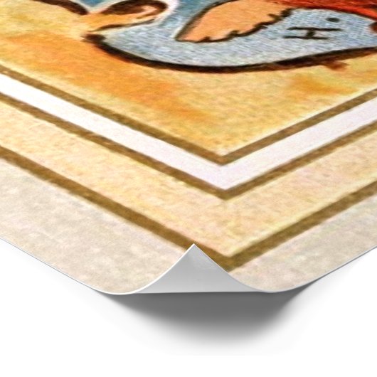 Hermann Vogel - Aschenputtel Poster (Ecke)