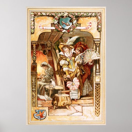 Hermann Vogel - Aschenputtel Poster (Vorne)