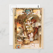 Hermann Vogel - Aschenputtel Postkarte (Vorne/Hinten)