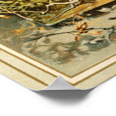 Hermann Vogel - Hansel und Grethel Poster (Ecke)