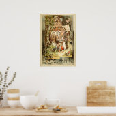 Hermann Vogel - Hansel und Grethel Poster (Küche)