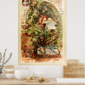 Hermann Vogel - Schlafschönheit Poster (Küche)