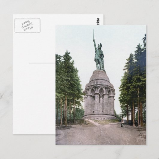 Hermannsdenkmal Postkarte (Vorne/Hinten)