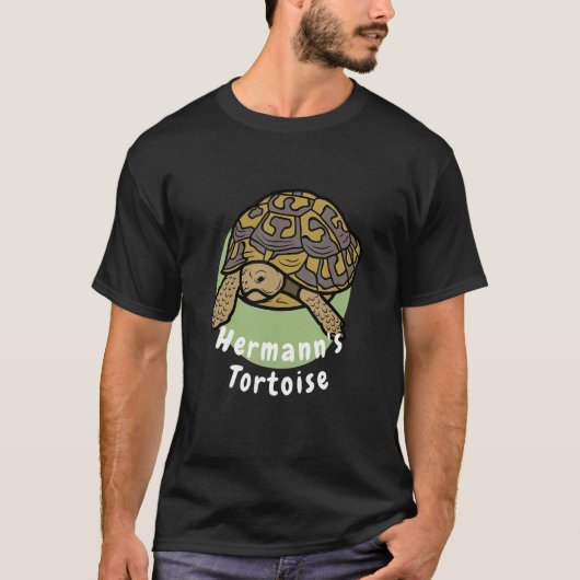 Hermannu2019s Tortoise  and Cute Tortoise T-Shirt (Vorderseite)