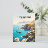 Hermanus Südafrika Postkarte (Stehend Vorderseite)