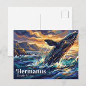 Hermanus Südafrika Postkarte (Vorne/Hinten)