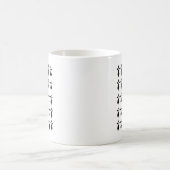 Hermelin Fahne die Bretagne Kaffeetasse (Mittel)