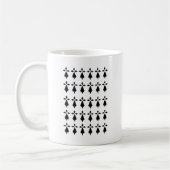 Hermelin Fahne die Bretagne Kaffeetasse (Links)