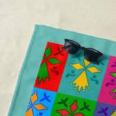 Hermelin Pop Strandtuch (Beispiel)