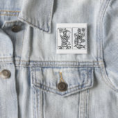 Hermensul oder Irmensul (verlassen) und Crodon Button (Beispiel)