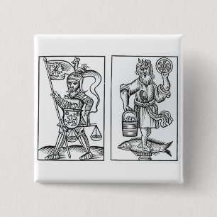 Hermensul oder Irmensul (verlassen) und Crodon Button