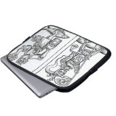 Hermensul oder Irmensul (verlassen) und Crodon Laptopschutzhülle (Vorne Knopf)