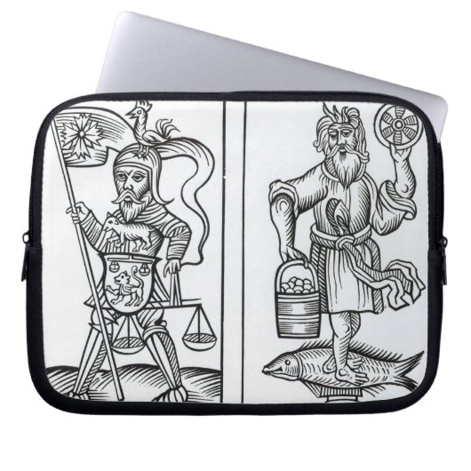Hermensul oder Irmensul (verlassen) und Crodon Laptopschutzhülle (Vorderseite)